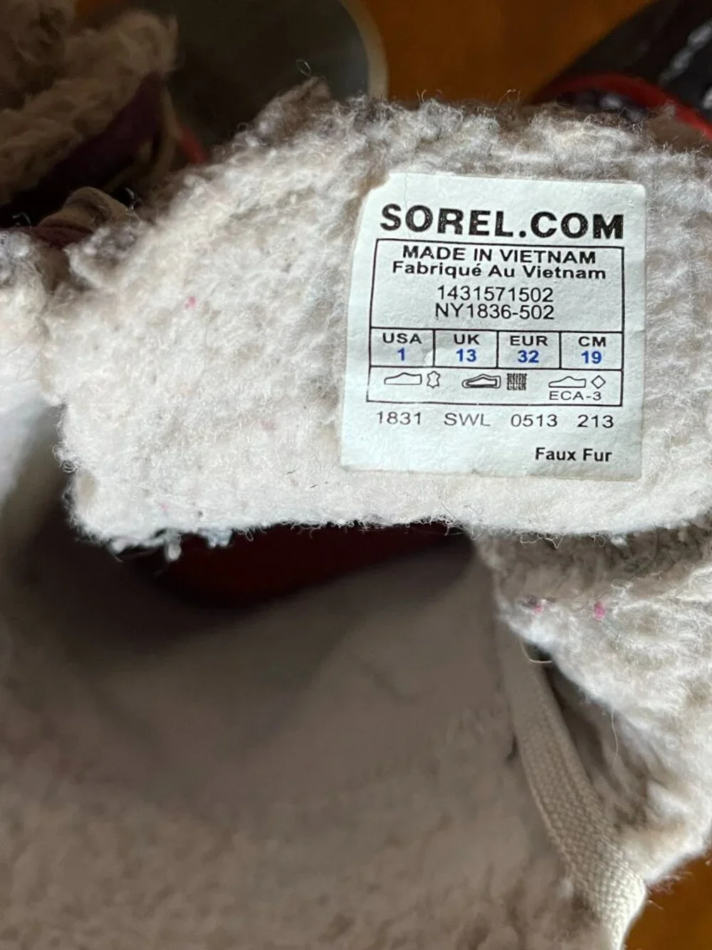 Sorel purple cozy winter boots 1